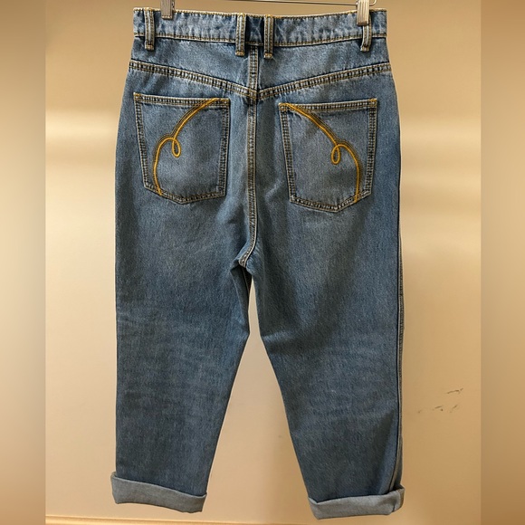 Tory Burch Women HIGH-RISE STRAIGHT JEAN size 29 - Picture 5 of 8